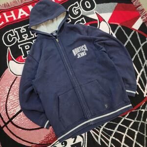 Y2K Nautica Jeans Zip-Up